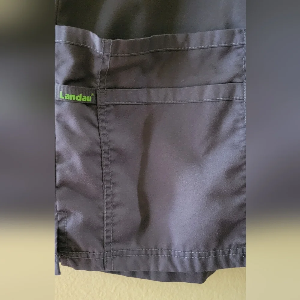 Men's Graphite Landau ProFlex Scrubs Lg (3 sets!) - Picture 9 of 12